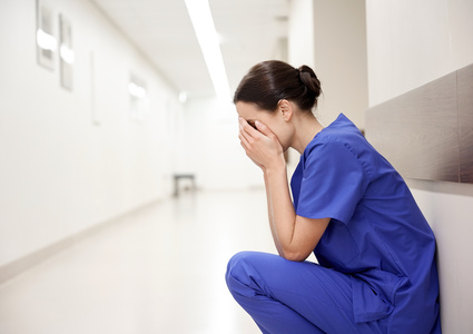 Stressed Nurse